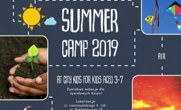 Żywiołowe wakacje SUMMER CAMP 2019